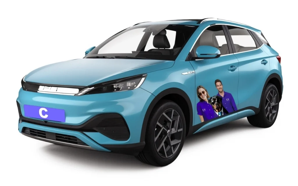 דגמי רכבים חשמליים זמינים להשכרה בצי Car4Hire