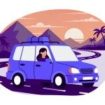 רכב להשכרה לנסיעות ארוכות מקריית עקרון – נוחות מלאה בדרכים