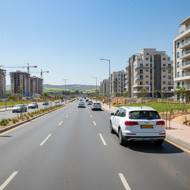 Car rental service in Harish city with Car4Hire Israel