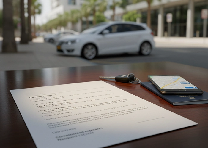 Car rental insurance options in Raanana explained by Car4Hire