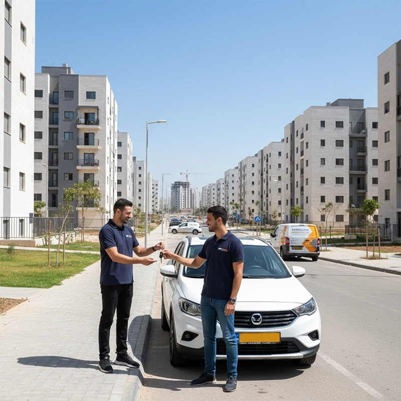 Car4Hire home delivery car rental service in Harish residential area