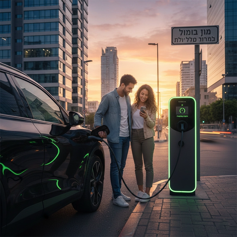 Charging Electric vehicle on the go