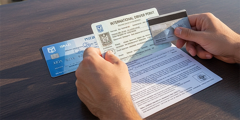 Required documents to rent a car in Zikhron Yaakov including driver license and ID