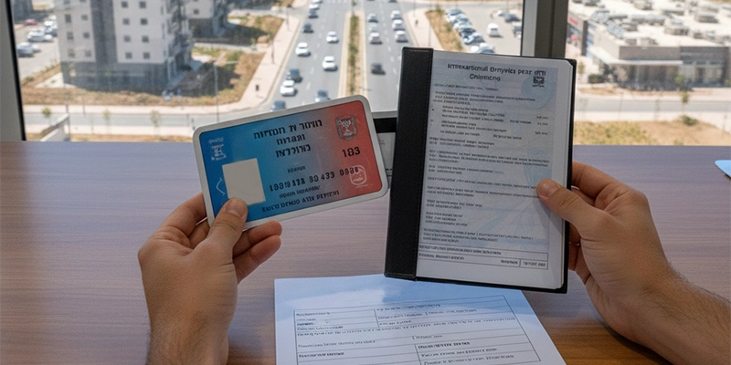 Required documents to rent a car in Harish including driver license and ID