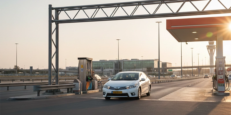 Fuel and gas stations near ben gurion airport
