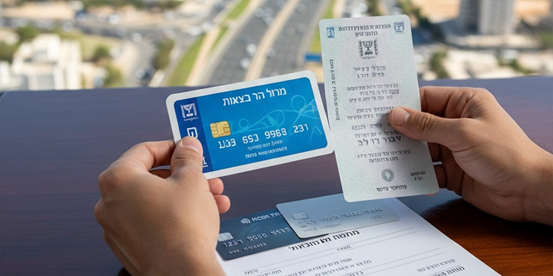 Driver license and documents required to rent a car in Hadera