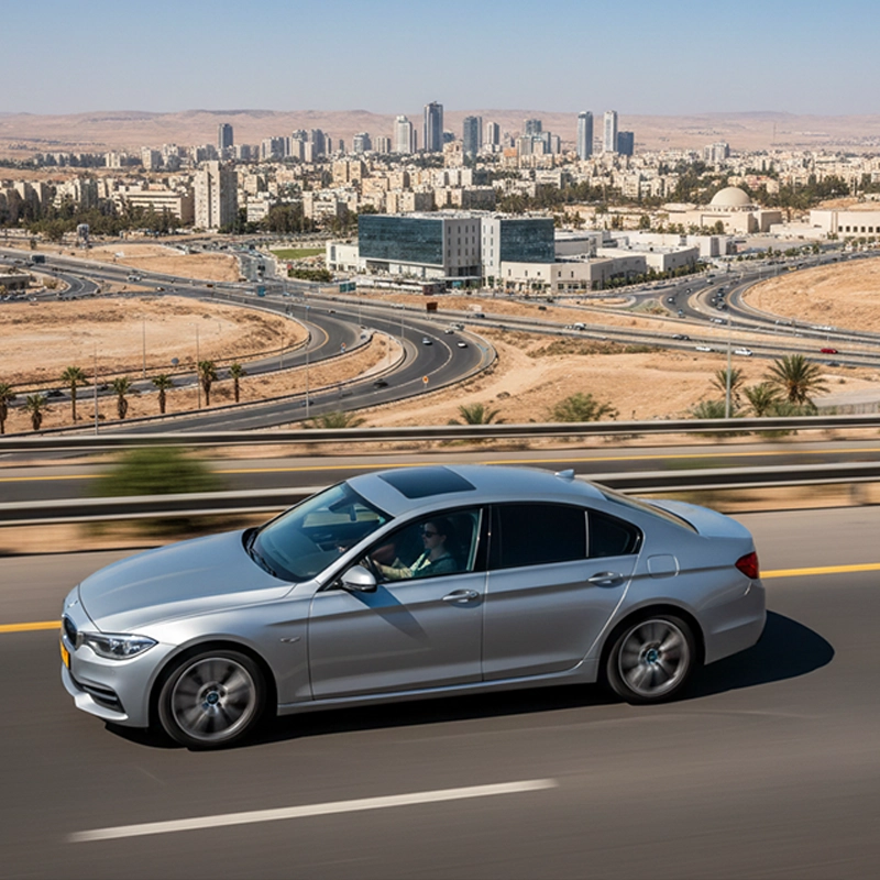 Driving rental car in Beer Sheva with Car4Hire service