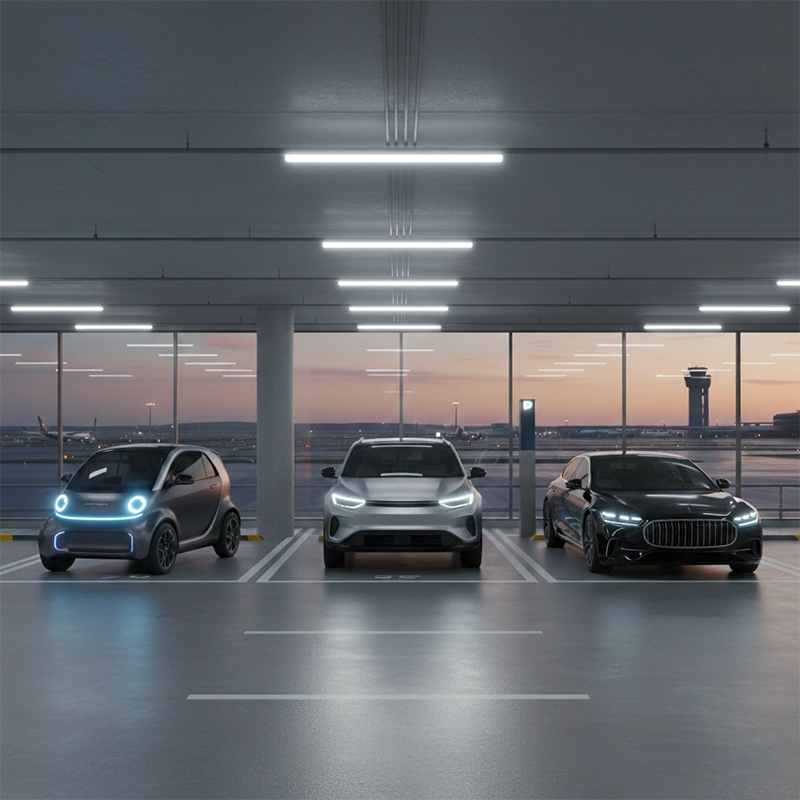 Different types of electric vehicles for rent in israel